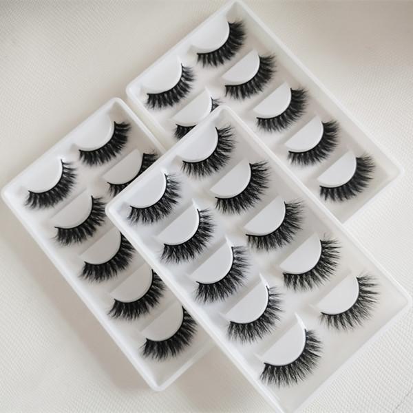 High Quality 100% Real Siberian Mink Fur 3D Mink Eyelashes