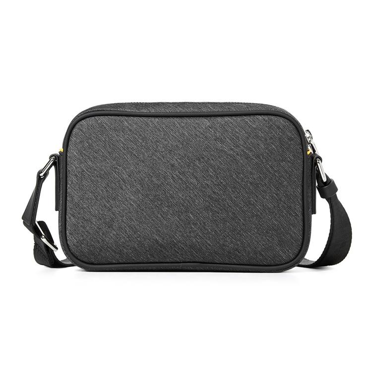 New JAGUAR Fabric Crossbody Bag, Shoulder Bag Regular Men's Black JA1T1220153113