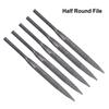 Set of 5 Pneumatic Files for Effective Deburring and Shaping In Various Materials Compatible with AF 5 and AF 10 Tools