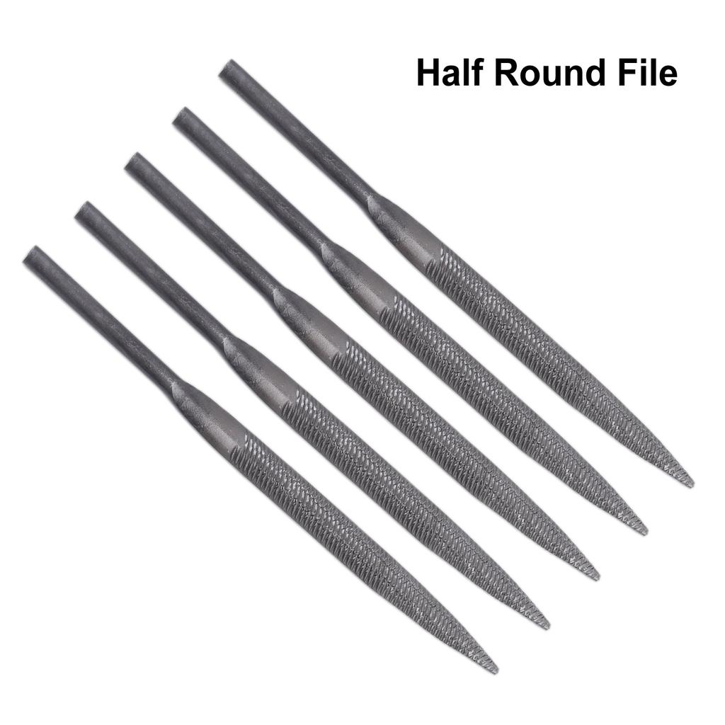 Set of 5 Pneumatic Files for Effective Deburring and Shaping In Various Materials Compatible with AF 5 and AF 10 Tools
