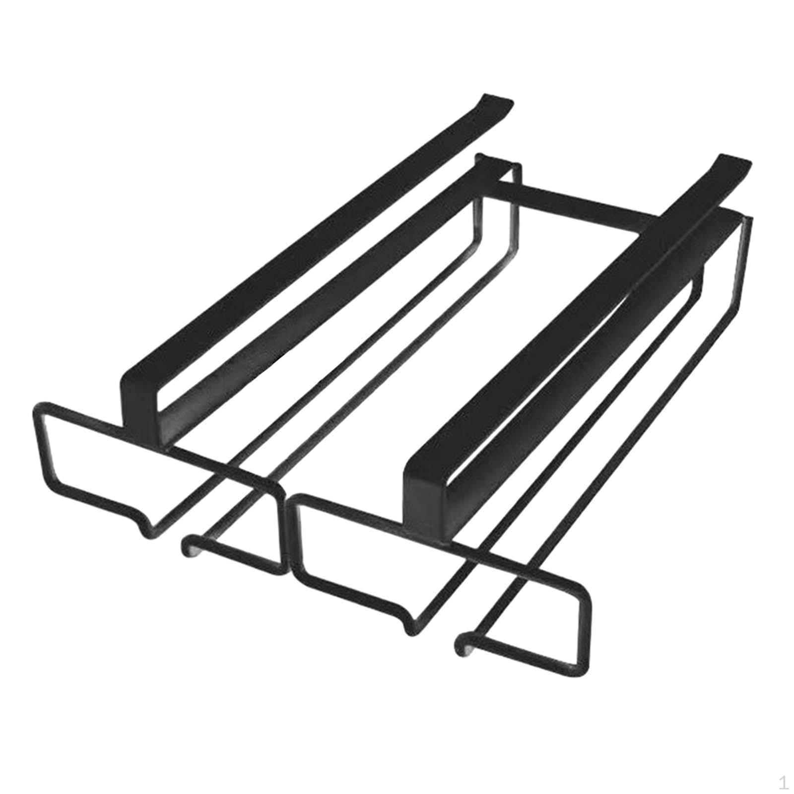 

Подвесной органайзер для бокалов для кухонного шкафа - стильный держатель для бокалов для домашнего бара и кафе
