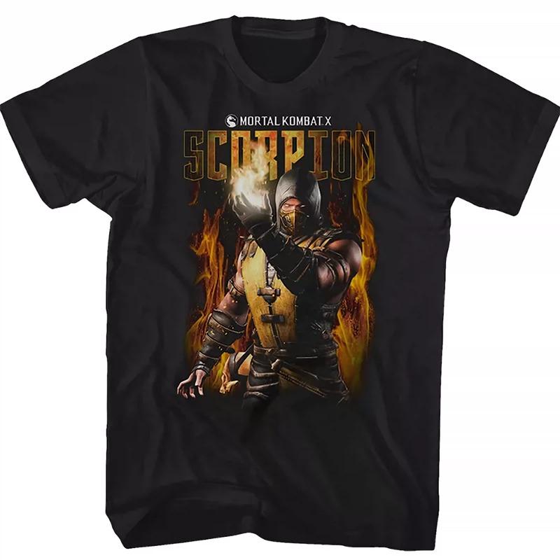 Trevco Mortal Kombat X SubZero Chills Graphic TShirt Cotton Unisex Unisex Streetwear Tee