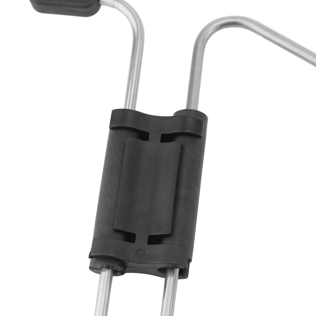 5pcs Foldable Clothes Hanger Stainless Steel Multifunctional Anti Slip Foldable Garment Hangers for Home Travel