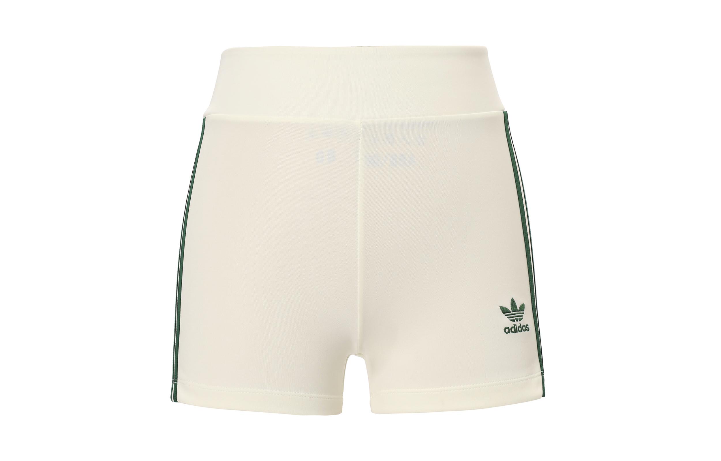 Adidas Originals Sports Shorts Women s Beige Moderate Tight Pants H56461 32
