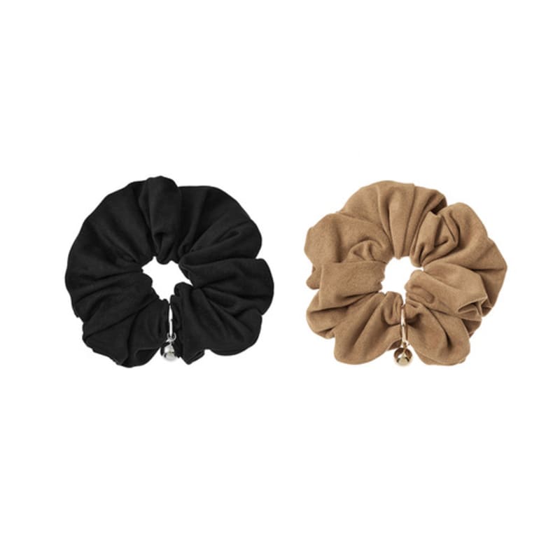 VINTAGE HOLLYWOOD Suede Ball Scrunch_VH249OHB007M