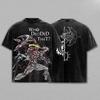 Escanor De Sju Dödssynderna Grafiskt Tryck Retro Tvättad T-shirt High Street Kläder Harajuku Mode Bomull Mjuk Sommar T-shirt