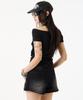 UNKNOWN PLANET Vintage Damaged Cutoff Shorts Black
