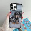 Cute cartoon Dachshund dog phone Case Cover For iPhone 17 Air 16 15 14 Plus apple 16 11 12 13 Pro Max coque