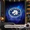 TapestryMillwall Custom Name Text Personalized Wall Hanging Tapestry Home Wall Decor