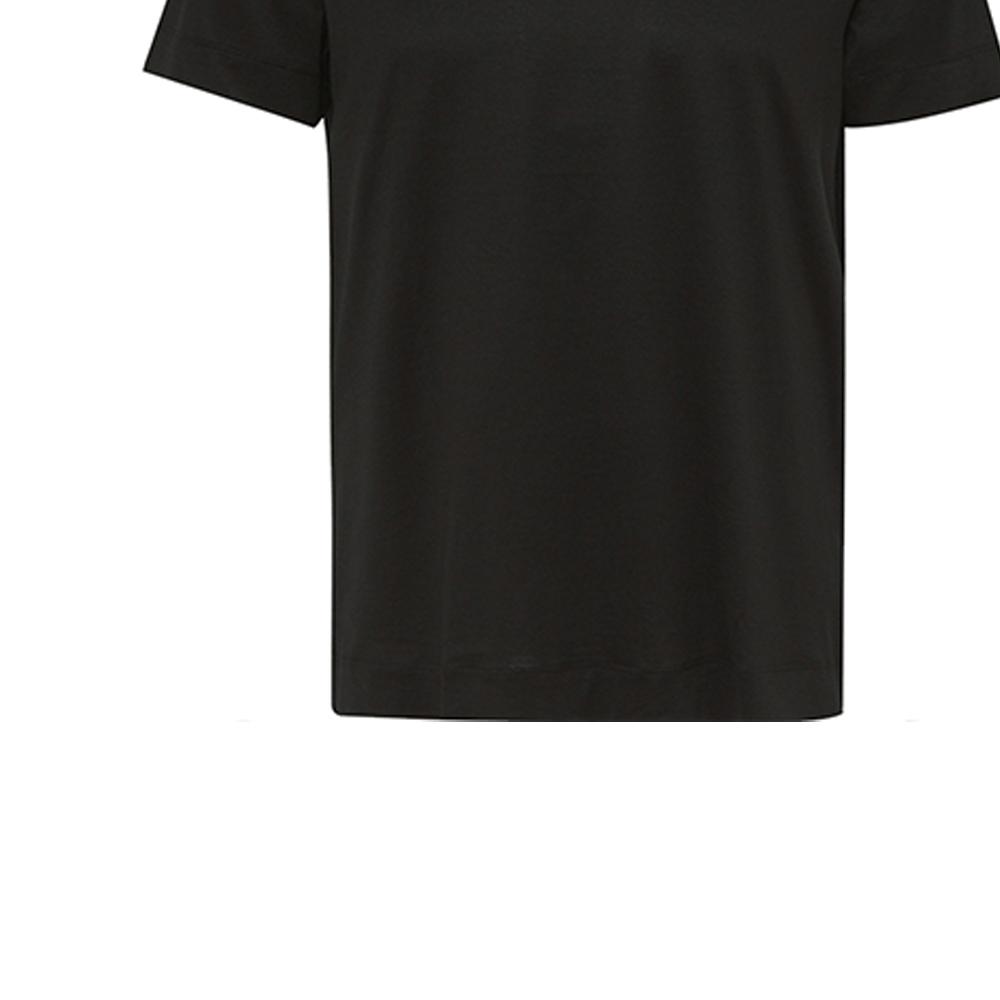 Emporio Armani Smiley Logo SS22 Regular T-Shirt Men Tops Black 3L1TEY-1JUVZ-0999