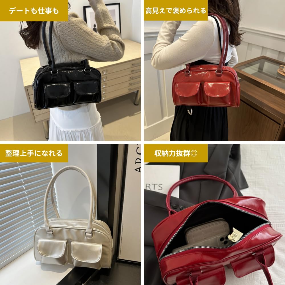 [seizar] Shoulder Bag (white)