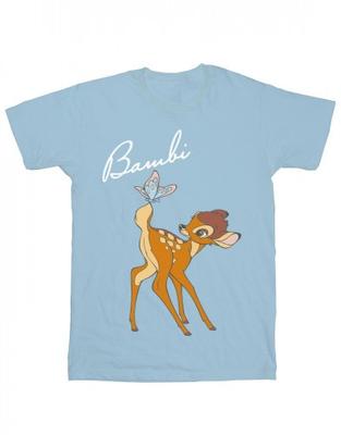 Girls Bambi Butterfly Tail Cotton T-Shirt