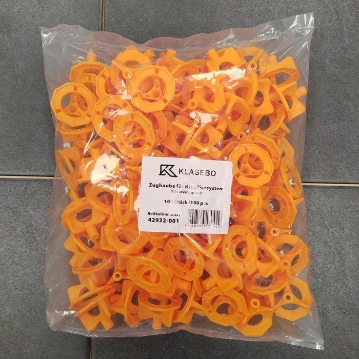 Système de nivellement carrelage, 100 capuchons réutilisables, pose facile