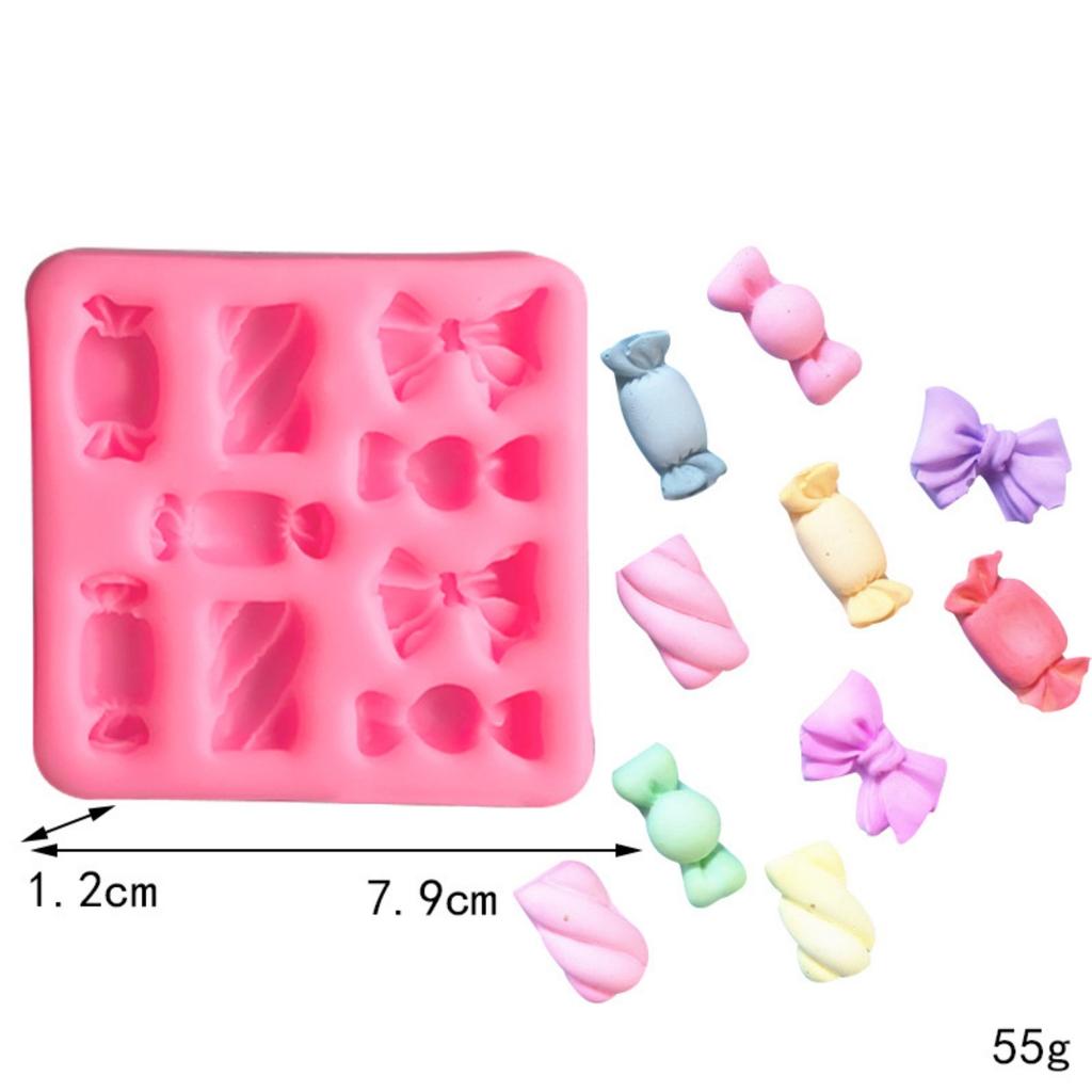 4 Style Butterfly Knot Silicone Molds DIY Cute Butterfly Cake Decoration Pastry Kitchen Baking Accessories Tools
