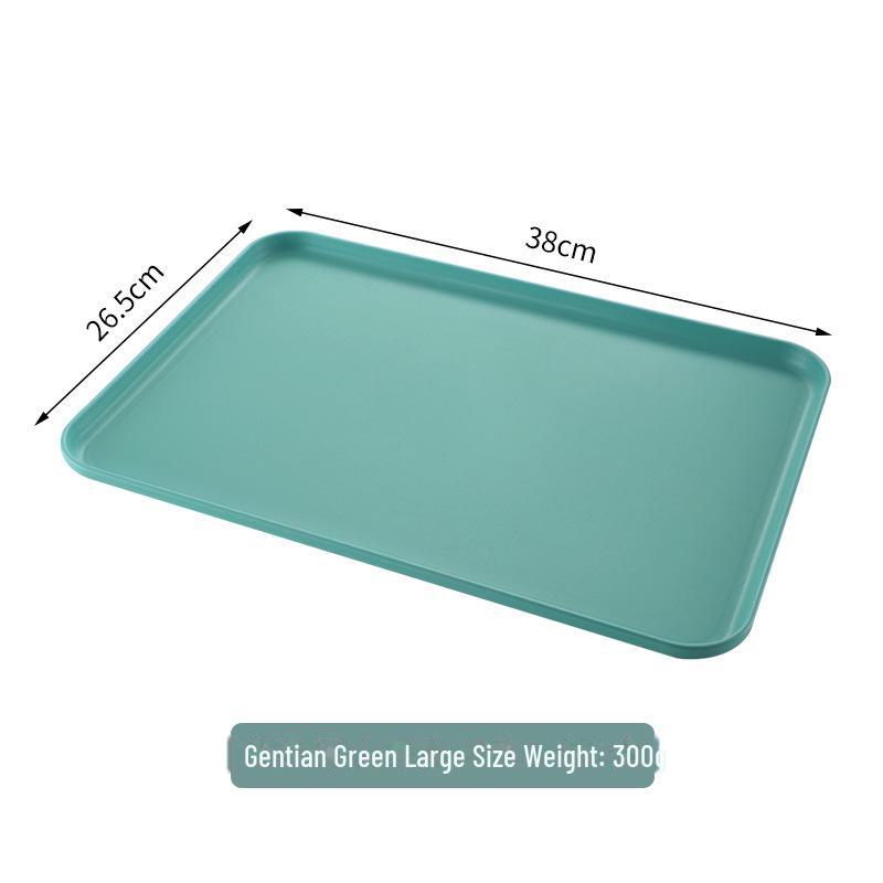 

Пластиковый прямоугольный поднос для чая в скандинавском стиле для дома, гостиной, ресторана или детского сада