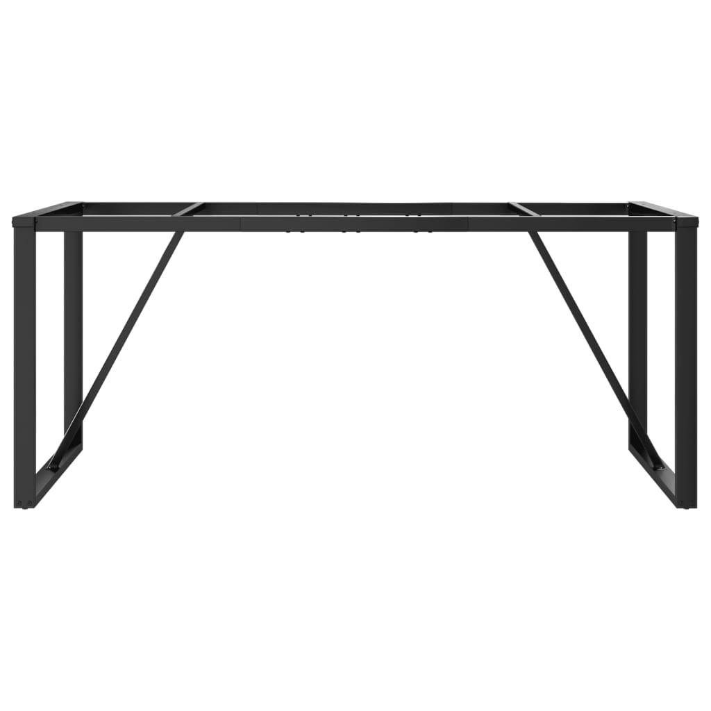 O Shape Dining Table Frame 160 x 80 x 73 cm Steel