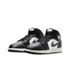 Air Jordan 1 Mid GS Black Off Noir Kids Sneakers Summit-White DQ8423-010