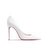 Fashion New pointed shallow mouth high heels with thin heels, matte fashion white commuting single shoes, soft sole size