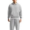 Sweatshirts Men's Dark Heather Gray Hooded Non Detachable Moderate IX1927-063