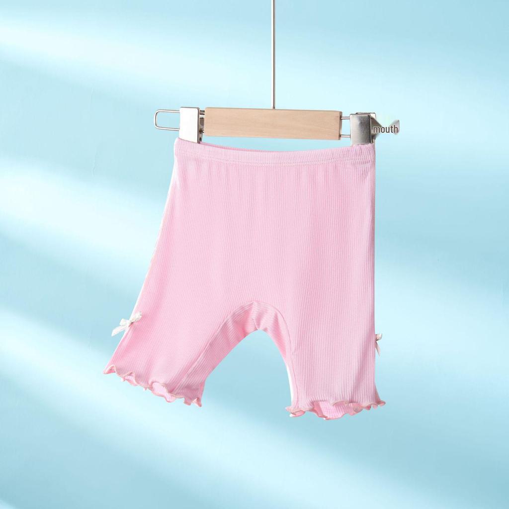 Girls' Summer Safety Shorts - Thin Modal Anti-Exposure Protective Layer, Antibacterial Design