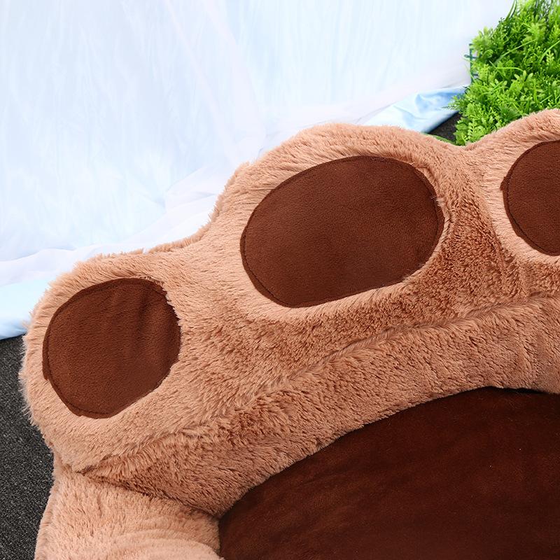 Neu Ankommen Winter Lieblich Haustier Hundebett Weiches Material Haustiernest Niedliche Pfote Zwinger Für Katze Welpe Sofa Cartoon Tierhaus ZL94