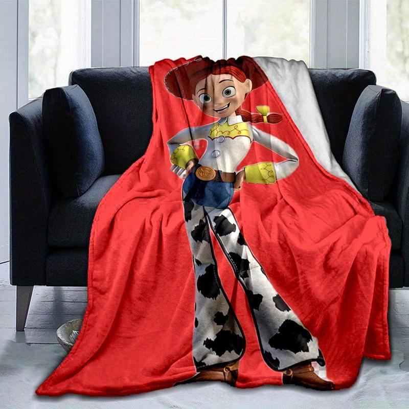 1pc, Toy Story Jessie Cowgirl Blanket Soft & Cozy Throw for Home Decor, Couch Cover, Outdoor Use, Travel