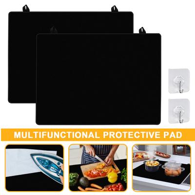 Durable Induction Cooktop Mat High Temperature Resistant Easy To Clean Anti-scratch