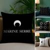 Luxury M-Marine S-Serre Pillow Case Printed Brushed Fleece Pillow Baby Skin-Touch Eco-Friendly Dye-Sublimat