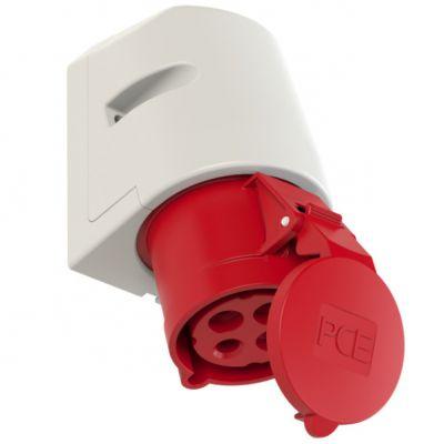 PCE FIXED SOCKET 32A 3P+Z+N