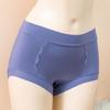 Plussize Ladies Summer Light Ice Silk No Trace Breathable Soft Comfortable High Waist Briefs
