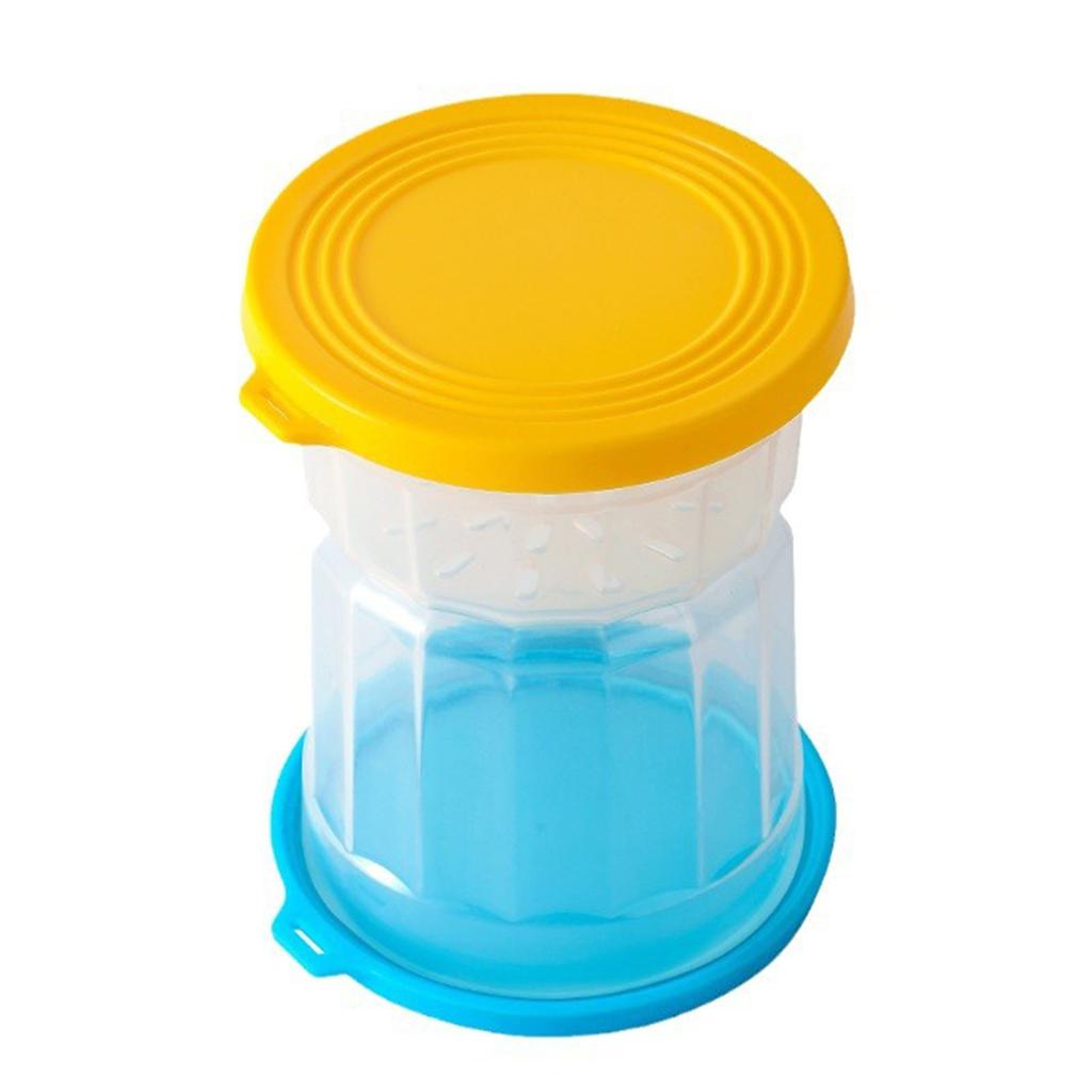 Pickle Jar Olive Hourglass Jar Airtight Pickle Juice Separator Jar Pickle Flip Jar for Gherkin Jalapeno Dry Wet