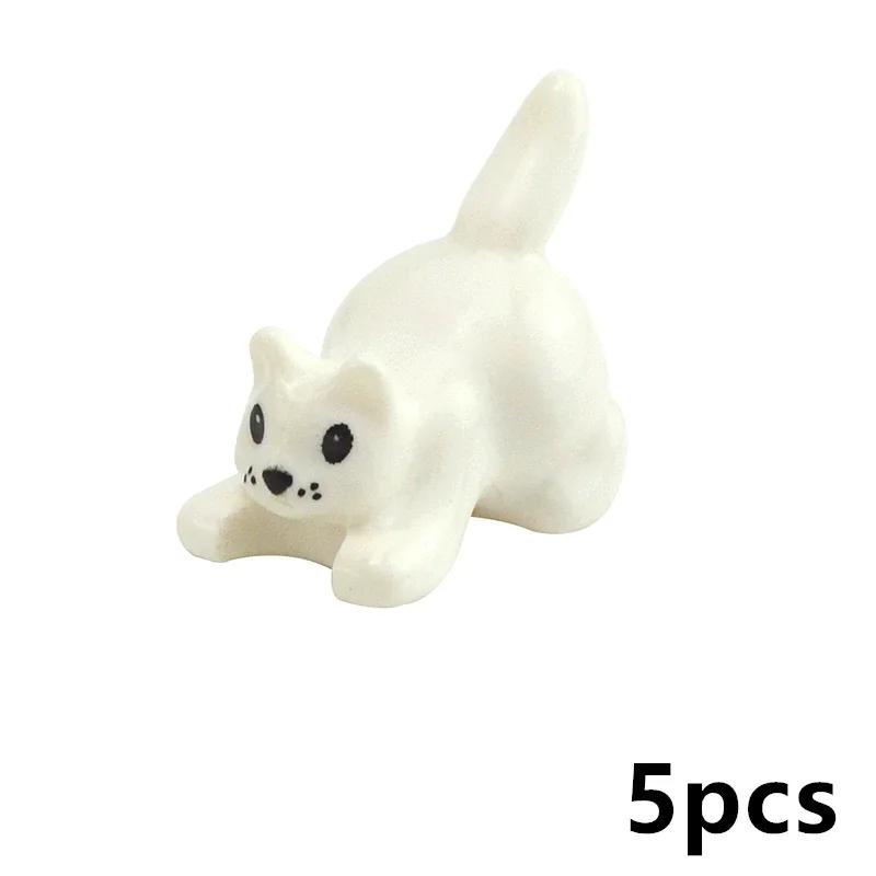 DIY Creative Model Cute Animal MOC Building Blocks Brick Little Pet Zoo Dog Duck Tortoise Penguin Cat Pig Bird Rabbit Toys