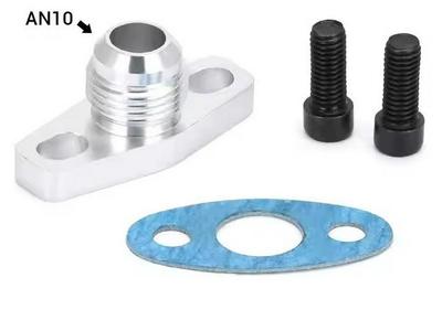 Adaptador de Flange para Linha de Óleo de Turbo AN10 para GT28
