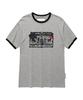 THEVINYLHOUSE Cowboy Pictogram Ringer Tee Gray