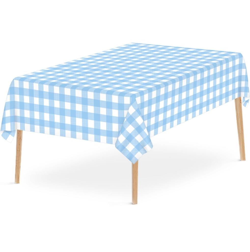 1Pcs Pp Rectangular waterproof Dining Decoration Table Cover Restaurant Cloth Covers Party Wedding Disposable Plastic Tablecloth
