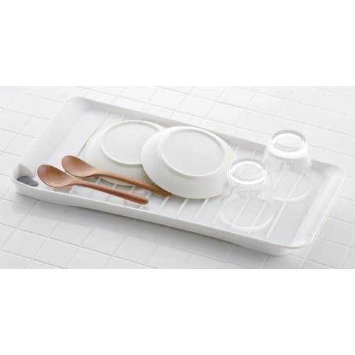 Richell Lacool Draining Tray, White, Small, Antibacterial