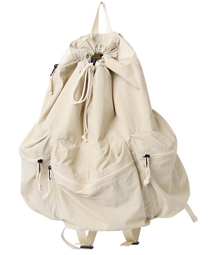 Bymoss Big String Backpack - Beige