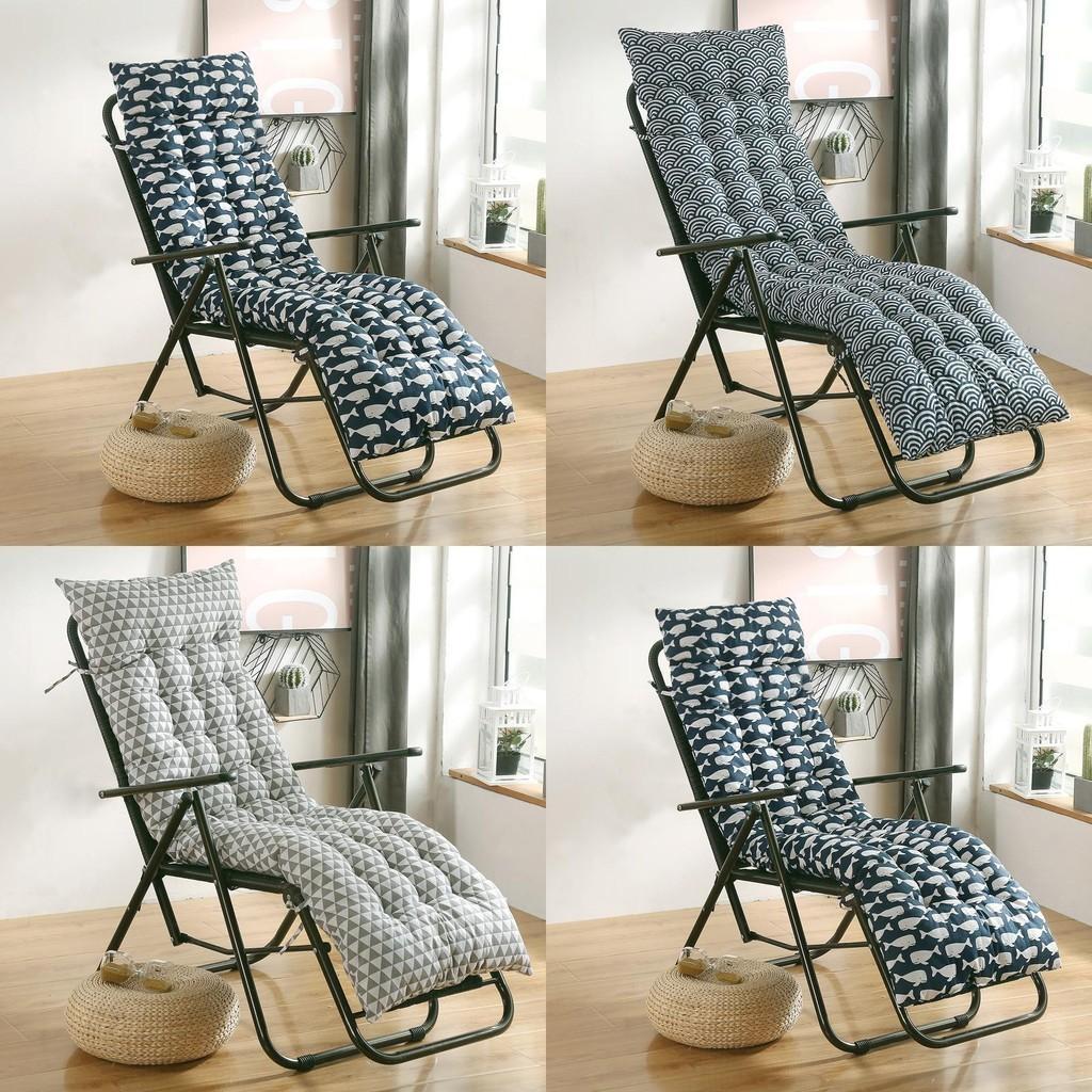 Nordischer Print Hohe Rückenlehne Stuhlkissen für Terrasse und Garten zum Entspannen Dicker und bequemer