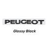 ABS Car Letter Emblem Rear Trunk Badge Sticker Decoration for Peugeot 107 108 206 207 208 301 306 307 308 407 408 2008 4008 5008