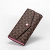 Portafoglio da Donna alla Moda Marca Trend Stampa Borsa a Mano Alta Qualità Porta Carte Lungo Versatile Borsa per Cellulare Custodia Portamonete