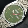VINTAGE SEIKO AUTOMATIC 6309A JAPAN MENS REFURBISHED GREEN DIAL WATCH A443221-1