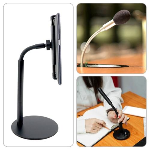 PATIKIL 12" Gooseneck 3/8" Female-Male Thread Metal Universal Hose Flexible Arm Gooseneck Tube Extension Holder for Action Cameras, Phones, and Microp