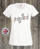 Cat T Shirt 'Meow' Cat Lover Funny Tshirt White T Shirt,unisex   Ladies Fitted