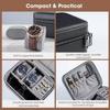 Used [New] ProCase Travel Watch Case, Storage for 2 Watches, Men's, PU Leather, Accessories Organizing, Portable - Black