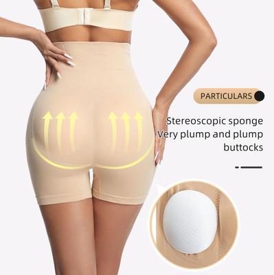 Faja Moldeadora Acolchada de Cintura Alta para Control de Abdomen y Levantamiento de Glúteos