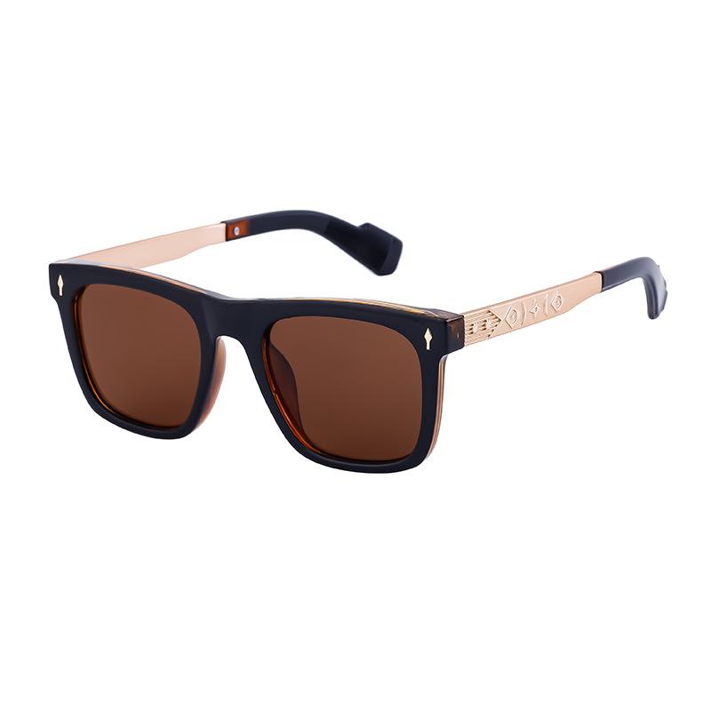 

JYL TS Men s TAC Polarized Square - Outdoor Driving Sun Shades ZS-98154P c-2137 шоколад коричневого кольору