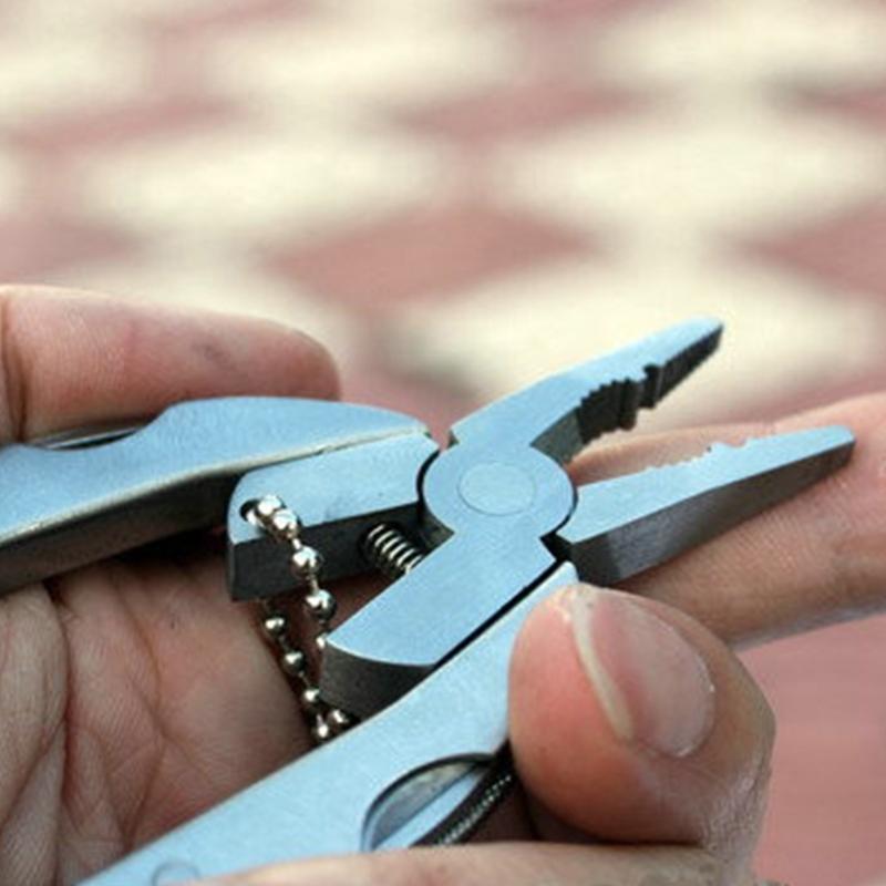 Multifunctional Folding Pliers Portable Multifunctional Turtles Back Pliers Pocket MultiTool With Sheath for Camping