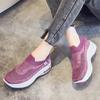 Fashion Sneakers for Women  New Spring Mesh Breathable Sport Shoes Fashion Wedge Platform Casual Slip On Ladies Vulcanized Shoes