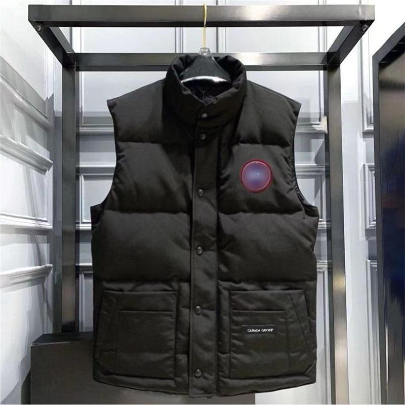 Пуховой жилет Canada Goose Expedition - Мужской/Женский Безрукавный Теплый Белый Утиный Пух L