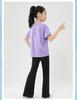 Quick-Dry Sun-Protection Sportswear with Logo, for Girls and Parent-Child, Breathable, Medium & Large, Summer Collection